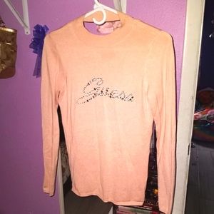 Guess rhinestone sweater M